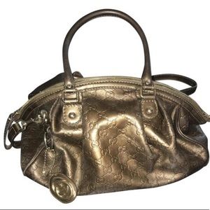 Gucci Guccisima Sukey Hobo Olive Good condition